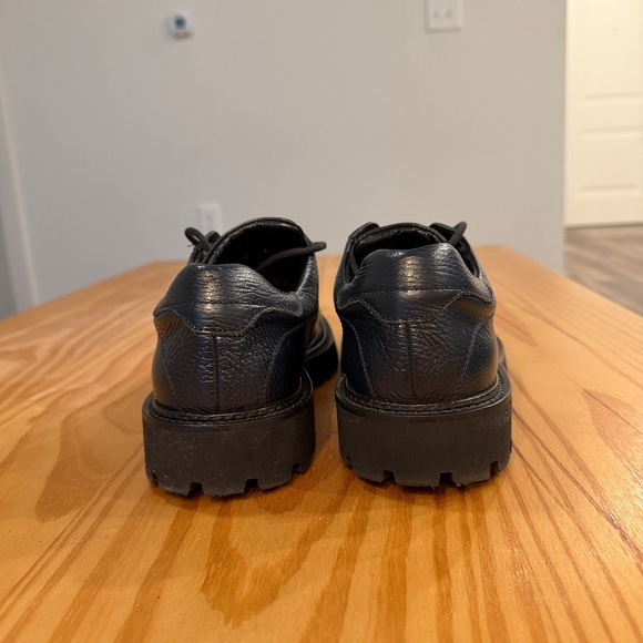 BALDININI made in Italy MEN'S DEEP BLUE LEATHER BOOTIE eu sz 42 - Picture 5 of 7